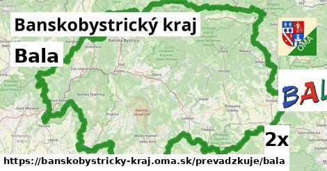 Bala, Banskobystrický kraj