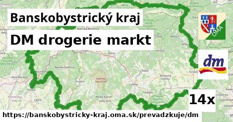 DM drogerie markt, Banskobystrický kraj