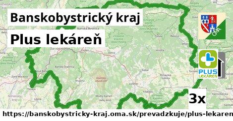 Plus lekáreň, Banskobystrický kraj