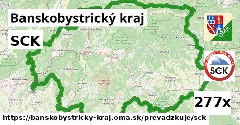 SCK, Banskobystrický kraj