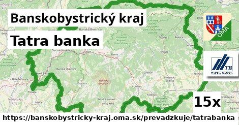 Tatra banka, Banskobystrický kraj