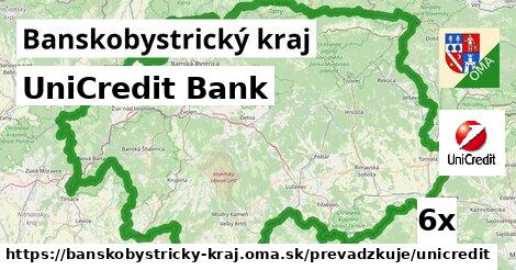 UniCredit Bank, Banskobystrický kraj