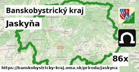 Jaskyňa, Banskobystrický kraj