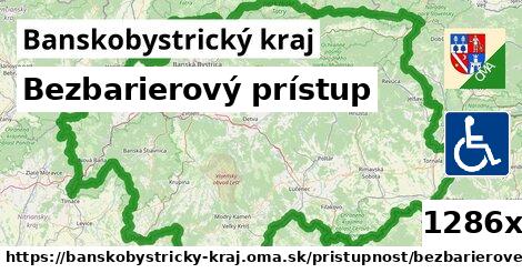 Bezbarierový prístup, Banskobystrický kraj