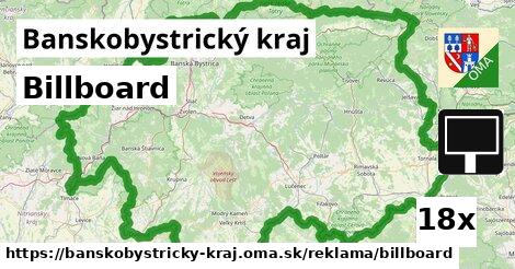 Billboard, Banskobystrický kraj