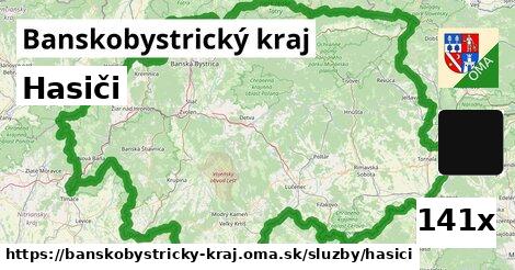 Hasiči, Banskobystrický kraj