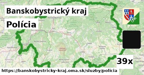 polícia v Banskobystrický kraj