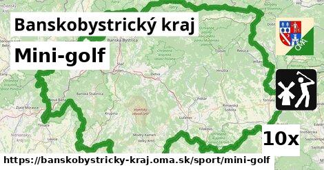 mini-golf v Banskobystrický kraj