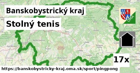 Stolný tenis, Banskobystrický kraj