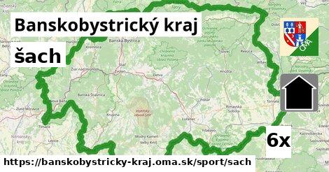 šach, Banskobystrický kraj