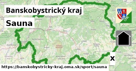 Sauna, Banskobystrický kraj