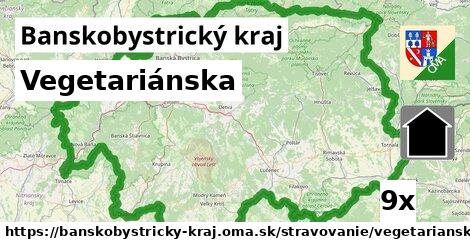 vegetariánska v Banskobystrický kraj