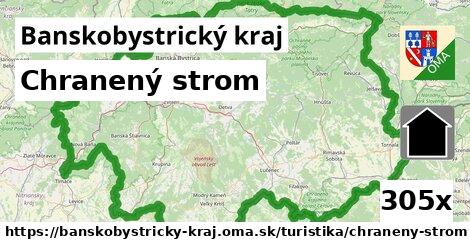 Chranený strom, Banskobystrický kraj