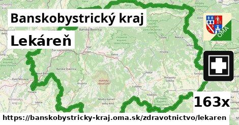 Lekáreň, Banskobystrický kraj