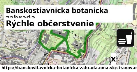 Všetky body v Banskostiavnicka botanicka zahrada