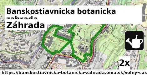 Záhrada, Banskostiavnicka botanicka zahrada