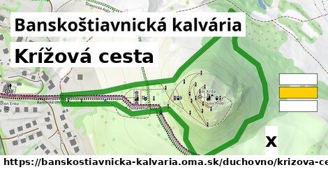 Krížová cesta, Banskoštiavnická kalvária