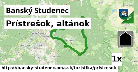 Prístrešok, altánok, Banský Studenec