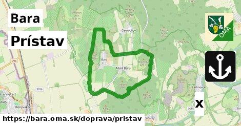 Prístav, Bara