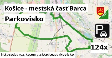 Parkovisko, Košice - mestská časť Barca