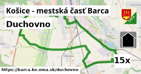 duchovno v Košice - mestská časť Barca