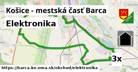 Elektronika, Košice - mestská časť Barca