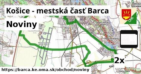 Noviny, Košice - mestská časť Barca