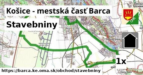 stavebniny v Košice - mestská časť Barca