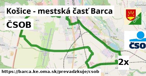 ČSOB, Košice - mestská časť Barca