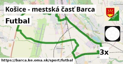 Futbal, Košice - mestská časť Barca