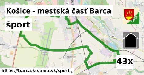 šport v Košice - mestská časť Barca