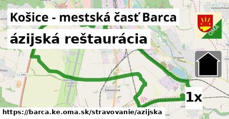 ázijská reštaurácia, Košice - mestská časť Barca