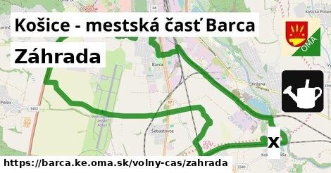 Záhrada, Košice - mestská časť Barca