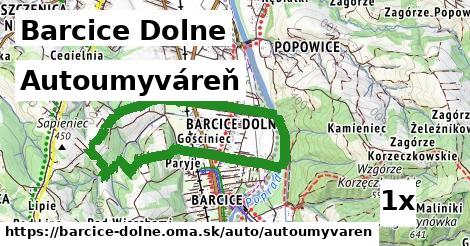 Autoumyváreň, Barcice Dolne