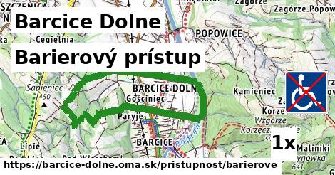 barierový prístup v Barcice Dolne