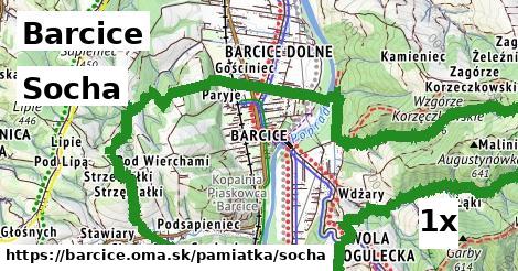 socha v Barcice