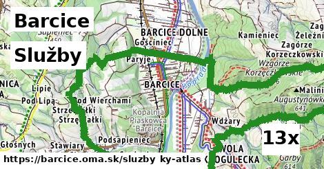 služby v Barcice