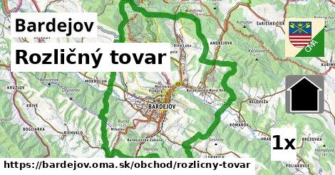 rozličný tovar v Bardejov