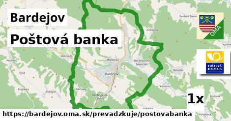 Poštová banka, Bardejov