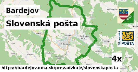 Slovenská pošta v Bardejov