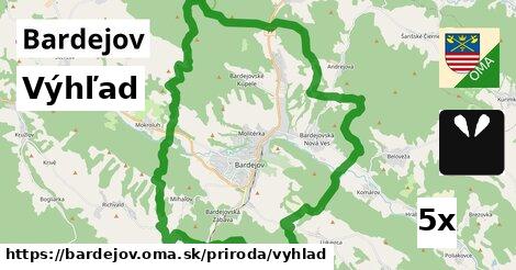 výhľad v Bardejov