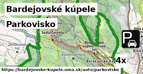 Parkovisko, Bardejovské kúpele