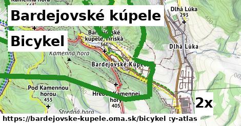 bicykel v Bardejovské kúpele