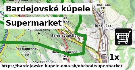 Supermarket, Bardejovské kúpele