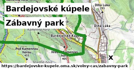 Zábavný park, Bardejovské kúpele