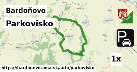 Parkovisko, Bardoňovo