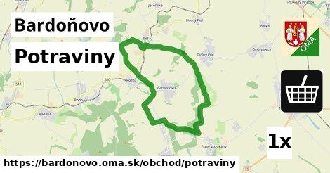 Potraviny, Bardoňovo