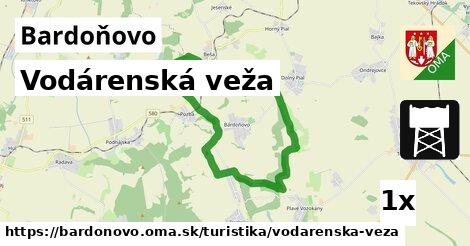 Vodárenská veža, Bardoňovo