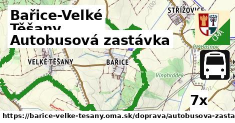 Autobusová zastávka, Bařice-Velké Těšany