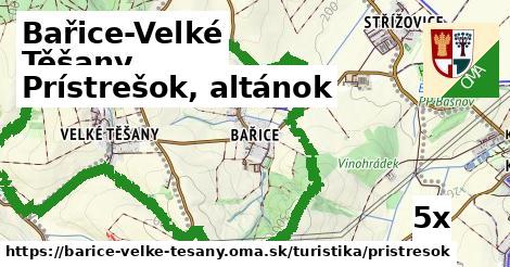 Prístrešok, altánok, Bařice-Velké Těšany
